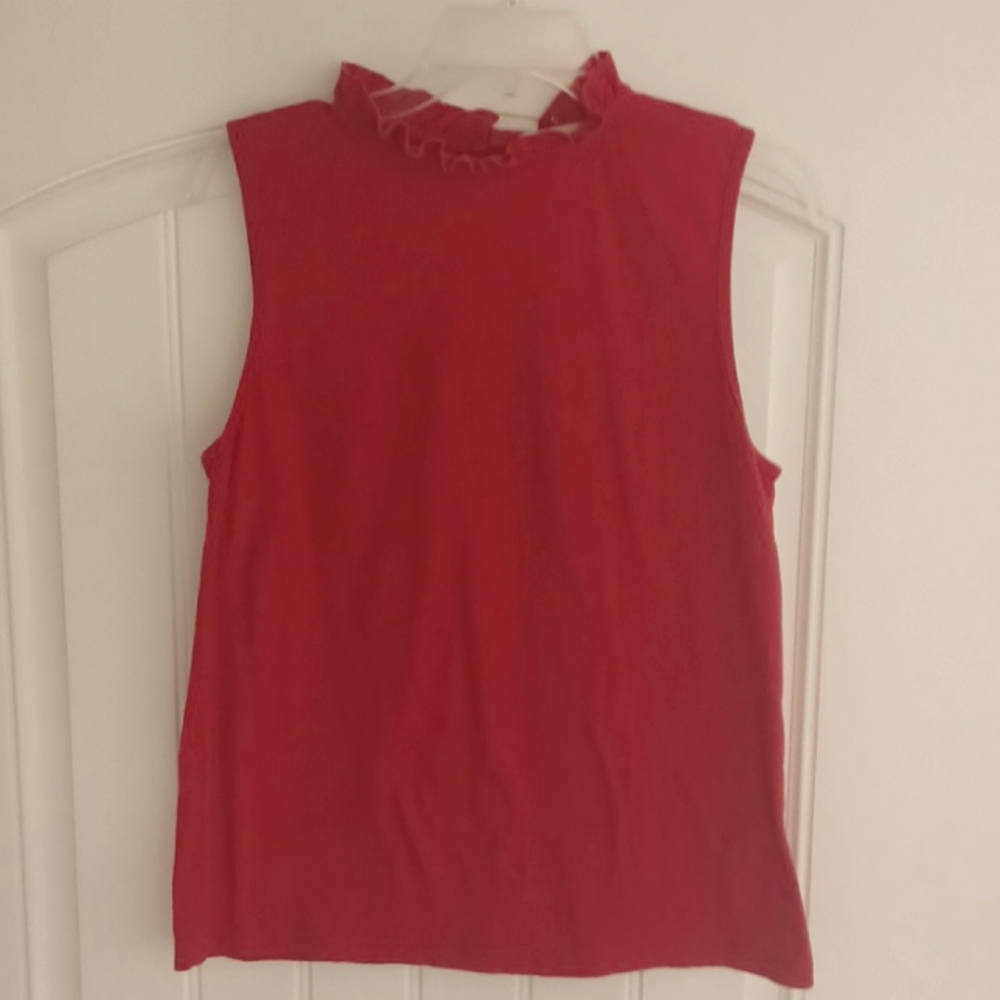 Anthropologie, t.la red tank, size small